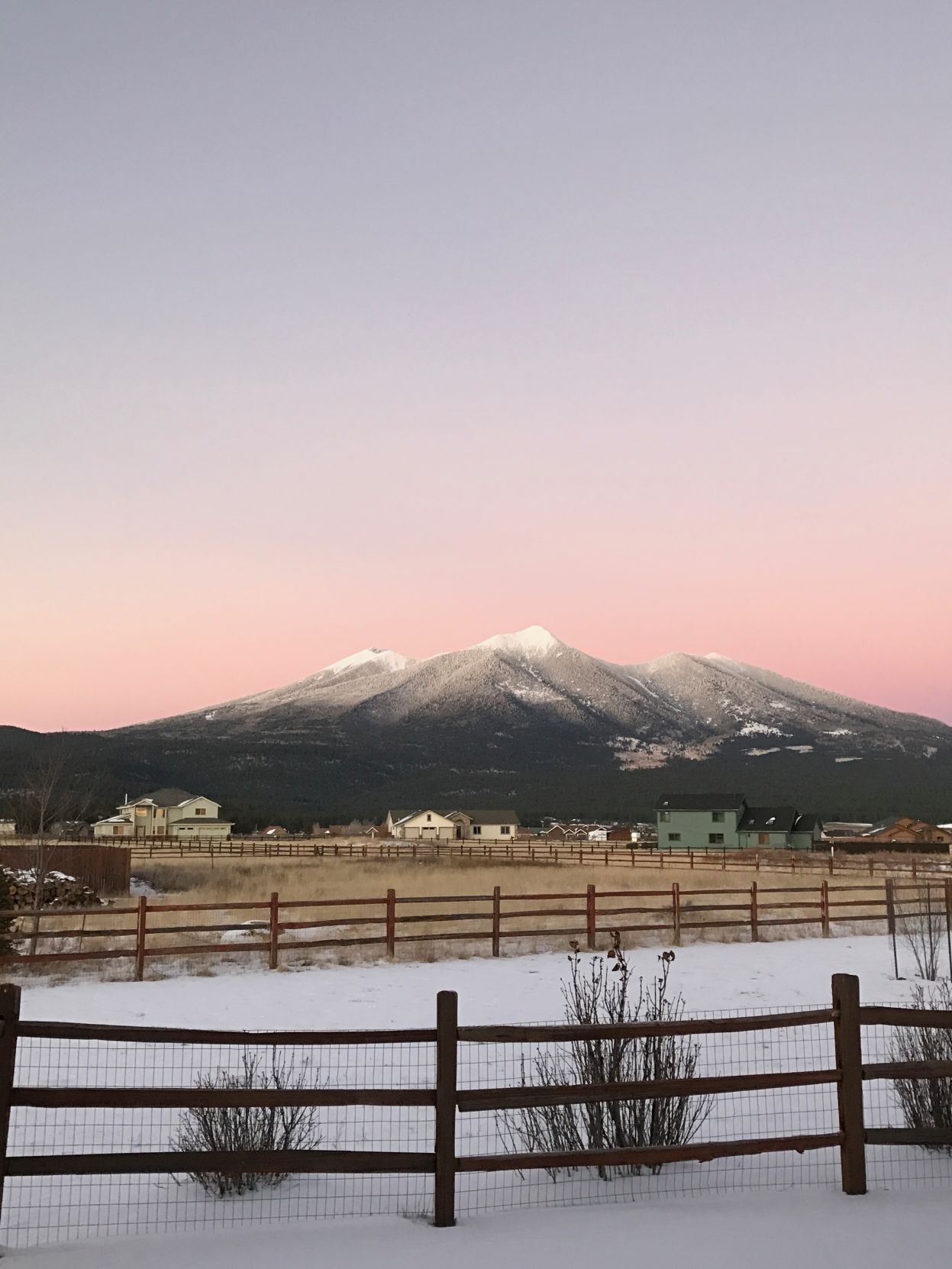 Peak sunset